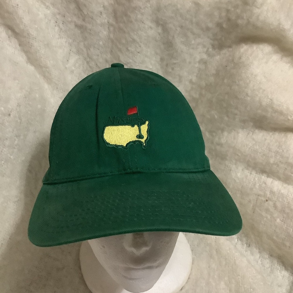 Masters American Needle Golf Embroidered Baseball Cap Hat Green One Size USA
